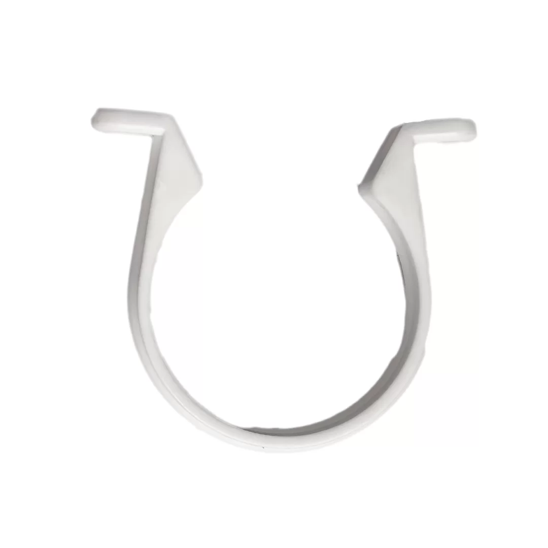 Down Pipe Clips 82mm  - White